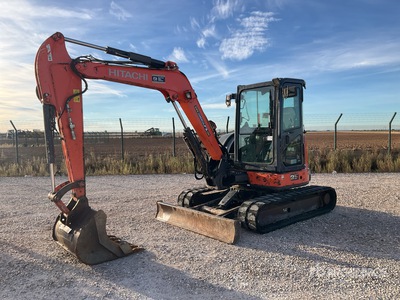 2016 Hitachi ZX55U-5A CLR Mini-pelle