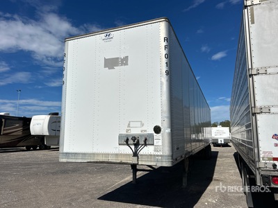 2019 Hyundai VC2530152-AJS 53 ft x 102 in T/A Van Trailer