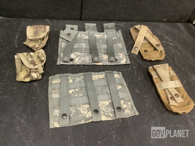 (194) Hand Grenade Pouches, (38) M4 Three Mag Pouches & Assorted Items