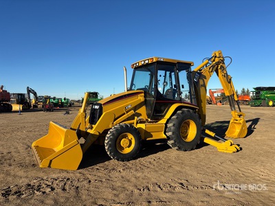 2002 Cat 416C 4x4 を見 Backhoe Loader