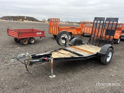 2018 Miska 4X7UT 7 ft S/A Utility Trailer
