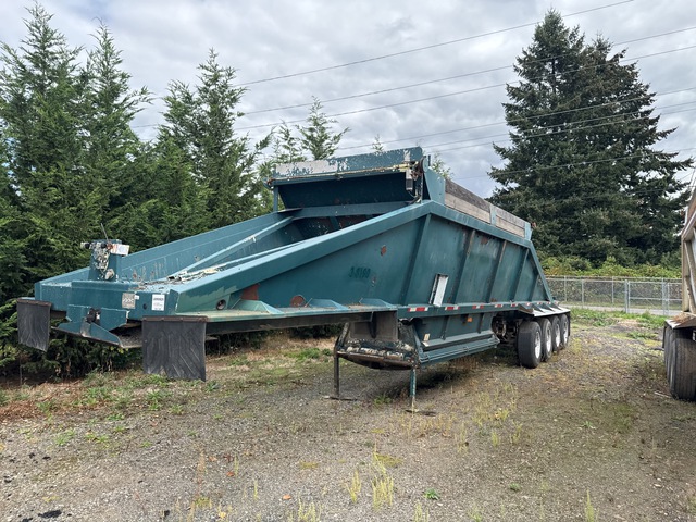 1999 Red River 48 ft Quad/A Belly Dump Trailer