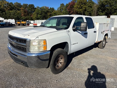 2009 Chevrolet Silverado 3500HD Hd 4x2 Crew Cab Ciężarówka użytkowa