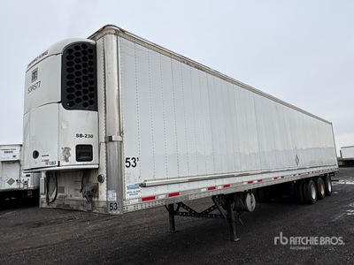 2012 Vanguard 53 ft x 102 in Tri/A Refrigerated Trailer