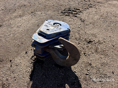 Johnson J600N16RTR 60 ton 5 Sheave Hook Block