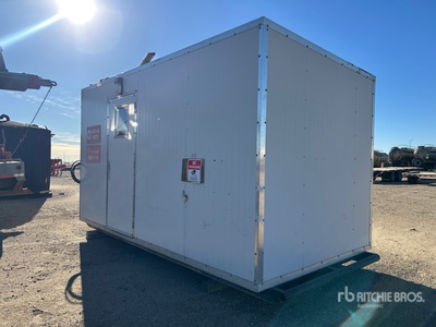 Job Shack 15 ft x 8 ft Skid-Mounted Mobilne biuro