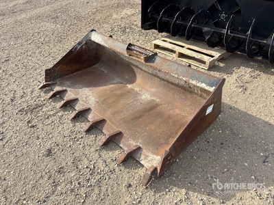 72 in Skid Steer Bucket