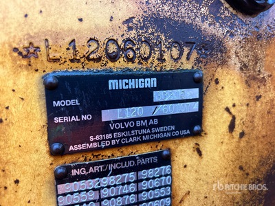1988 Volvo L120 Wheel Loader