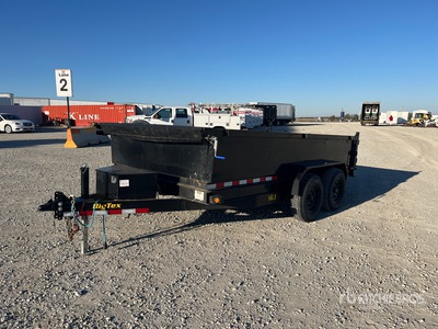 2025 Big Tex 14 ft T/A Dump Utility Trailer