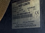 General Appearance with Refrigeration Unit Serial Number
