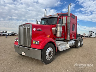 2013 Kenworth W900 6x4 Ciągnik siodłowy T/A z kabiną sypialną