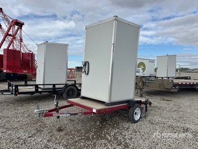 2024 Jinhua Yongqiang Utility Trailer w/ Heated Portable Toilet