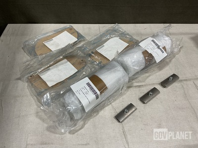 (3) Mounting Brackets, (2) Air Conditioning Filter Elements & Assorted Items