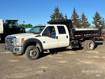 2011 Ford F-550 4x4 Crew Cab Kipper-Lkw