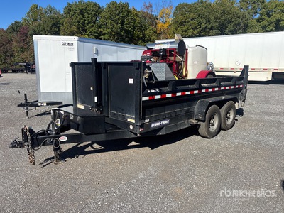 2024 Sure-Trac 14 ft T/A Dump Utility Trailer