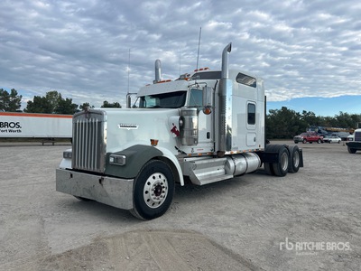 2008 Kenworth W900 6x4 Cabeza Tractora Cabina Dormitorio