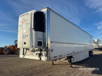 2013 CIMC 53 ft x 102 in T/A Refrigerated Trailer