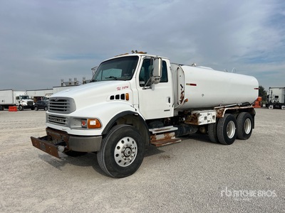 2004 Sterling Acterra 4000 gal 6x4 Water Truck