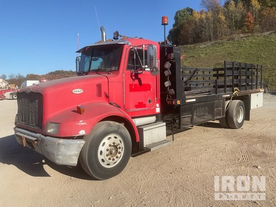 1999 Peterbilt 4x2 Flatbed Truck