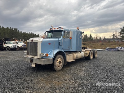 2001 Peterbilt 378 6x4 Ciągnik siodłowy T/A z kabiną sypialną