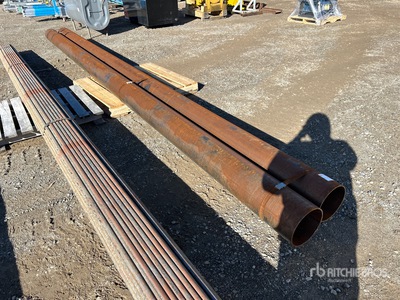 Quantity of (2) Steel Pipe Varios. Industrial