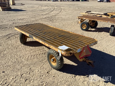 Platform Warehouse Cart Trailer