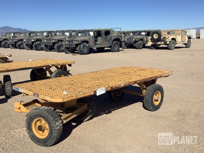 Platform Warehouse Cart Trailer