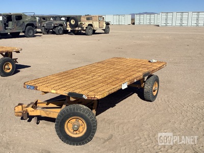 Platform Warehouse Cart Trailer