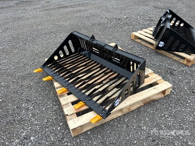 2026 GIYI GY-RB44 44 in Rock Mini Skid Steer Bucket (Unused)