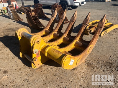 Teran RAKE336D65 65 in Excavator Rake - Fits Cat 336