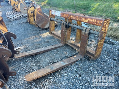 58 in Q/C Wheel Loader Forks - Fits Cat 928