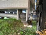 Trailer Chassis with Springs/Hangers Condition