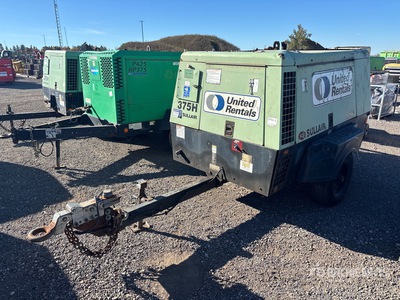 2007 Sullair 375HJD3 75 cfm Mobile Air Compressor