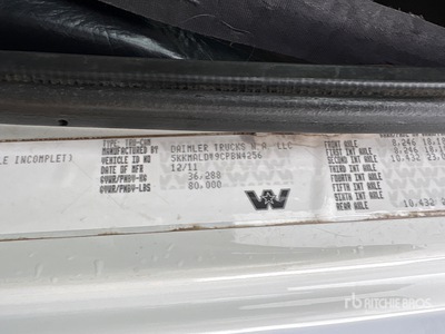 2012 Western Star 4900 8x4 Twin-Steer T/A Dump Truck