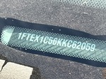 General Appearance with Frame Stamp Serial Number/VIN Photo
