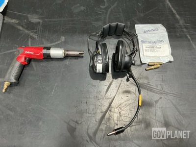 (2) Hand Tools, (1) Electrical Headset & (2) Locked In Studs & Assorted Items