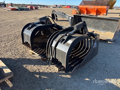 Jenkins 74 in Rock Skid Steer Grapple Bucket