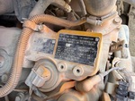 Motor with Emission Label