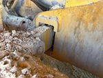 Undercarriage with Zużycie czopu soczewkowego belki wyrównywacza