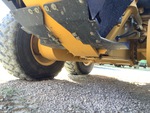 Chassis with Wanienki przedniej płyty podłogowej