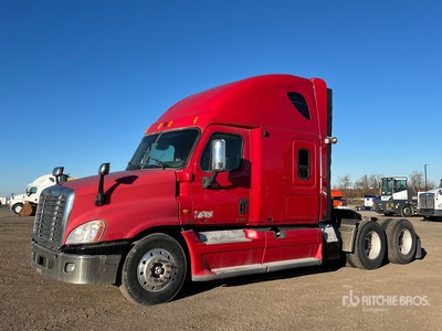 2011 Freightliner Cascadia 125 6x4 T/A Sleeper Truck Tractor