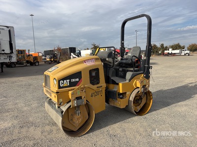 2017 Cat CB24B Rodillo Tándem