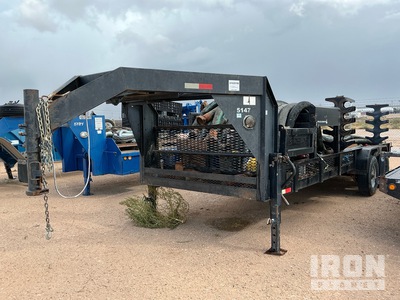 2018 Pull Do Trailers 20 ft T/A Gooseneck مقطورة متعددة الأغراض