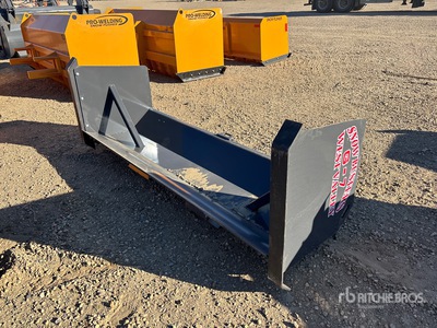 2026 Industrias America G7 84 in Skid Steer Snow Pusher