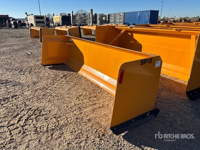 2026 Industrias America SP10 120 in Skid Steer Snow Pusher