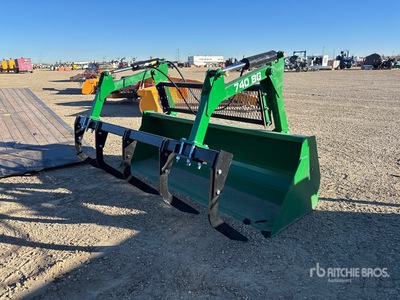 2026 Industrias America 740BG8 96 in General Purpose Grapple tractor bak
