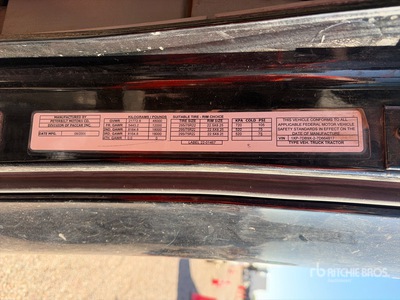 2007 Peterbilt 387 6x4 3- Achs Sattelzugmaschine mit Schlafkabine