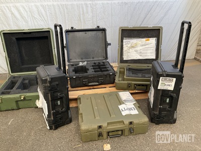 (6) Assorted Storage Cases