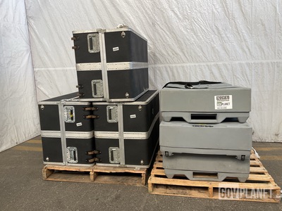 (3) Transport Cases & (3) Display Equipment