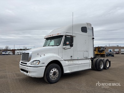 2005 Freightliner Columbia 120 6x4 T/A Sleeper Truck Tractor